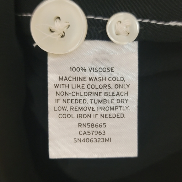 Something Navy Belted Double Slit Contrast Stitch Dress Size XS - Picture 3 of 15